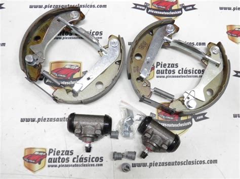 Kit De Frenos Trasero Premontado X Piezasautosclasicos