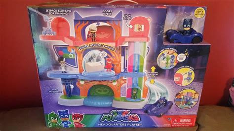 Pj Masks Headquarters Playset Catboy And Cat Car Included 1842058321