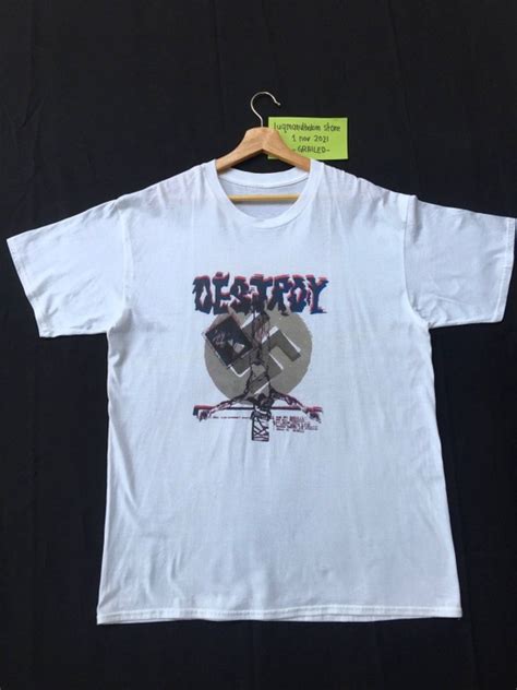 Band Tees Vintage Rare Sex Pistols Destroy Tshirt Grailed