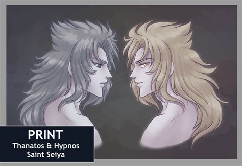 Print Thanatos And Hypnos From Saint Seiya Zauriarts Ko Fi Shop