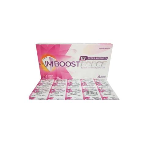 Imboost Force Extra Strength 10 Tablet Kegunaan Efek Samping Dosis