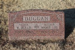 William Rollie Duggan Sr 1892 1990 Mémorial Find a Grave