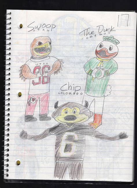 PAC-12 Mascots (Part 4) by HaydenDoodles on DeviantArt