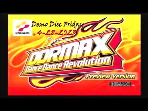 My Two Left Feet DDRMAX Dance Dance Revolution Demo Disc Friday 4