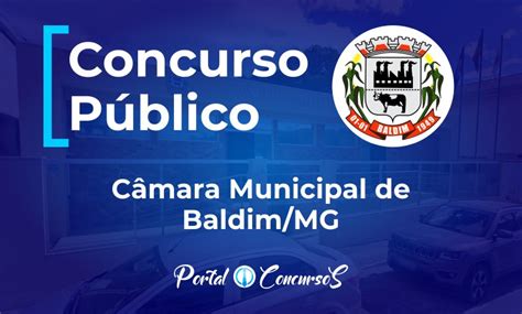 Câmara Municipal de Baldim MG abre concurso público vagas de nível