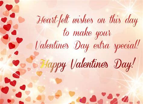 Romantic Valentines Day Greeting Card Messages Vitalcute