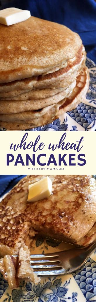 How To Make The Best Fluffy Whole Wheat Pancakes MississippiMom