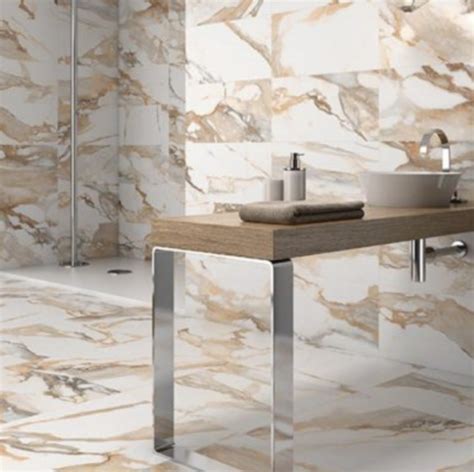 Beige Polished Porcelain Large Format Tile 48 X 48 In