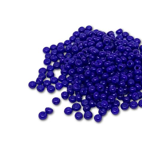 Fgb Seed Beads G Opaque Royal Blue Spoilt Rotten Beads