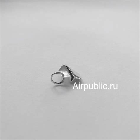 Кулон Бумажный самолетик - купить в Москве