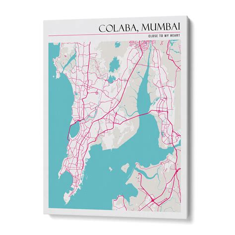 Personalized Detailed Street Map Art Poster - The Perfect Gift for Her ...