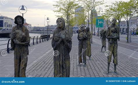 National Famine Memorial at Dublin Docklands - Travel Photography ...