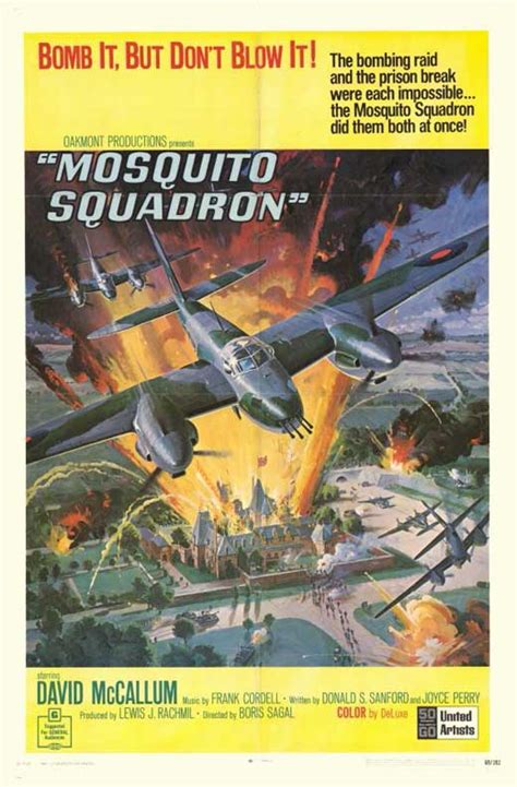 Mosquito Squadron Movie Posters From Movie Poster Shop