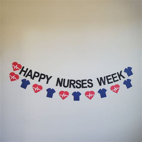 Buy Nurses Week Nurses Week Banner Happy Nurses Week Custom Medical