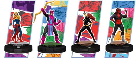 Marvel Heroclix Avengers 60th Anniversary Pre Release Heroclix