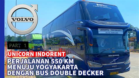 INDORENT BUS DOUBLE DECKER JAKARTA YOGYAKARTA TRIP REPORT PART 1