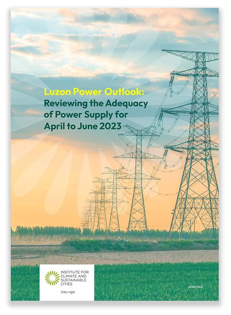 Luzon Power Outlook Reviewing The Adequacy Of Power Supply For April