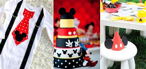 70 Inspirações de festas infantis do Mickey Mouse Dicas da Japa