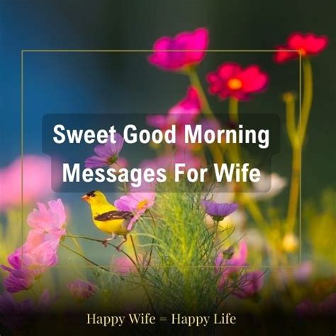 50 Best Romantic Good Morning Messages For Wife In 2024