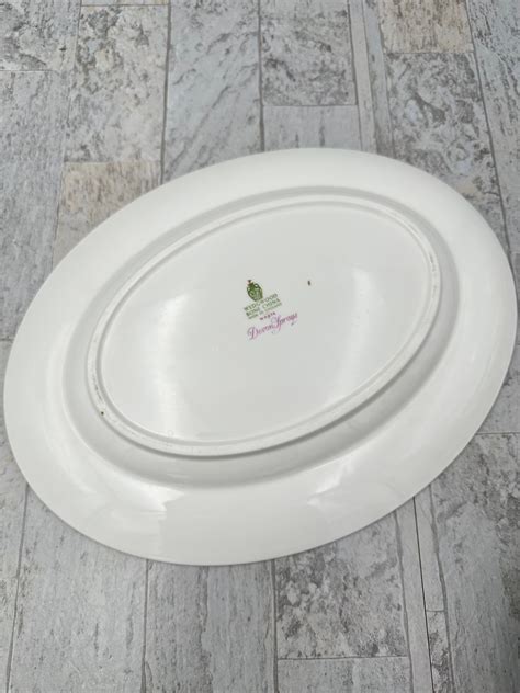 Vintage Wedgewood Oval Platter Devon Spray Pattern Choice Of Made