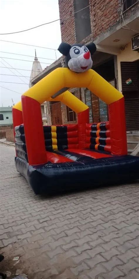 multicolor pvc jumping bounce child age group