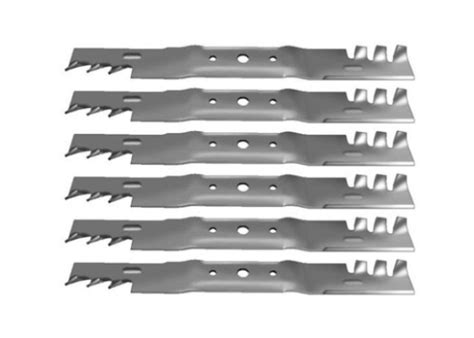 Set Of 6 John Deere L100 L110 L111 L118 42 Gator Mulching Blades Mowerdeckpartsplus