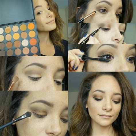 Everyday Glam Eye Makeup Tutorial Using The Morphe Brushes 35O Palette