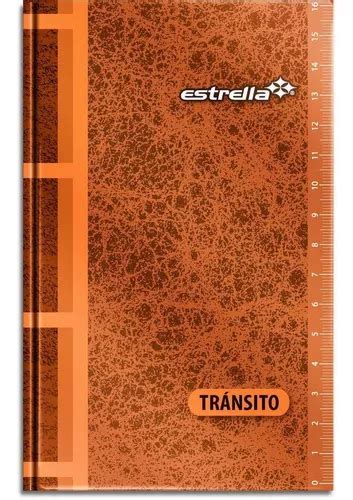 Libreta De Transito Estrella H Pasta Gruesa Mercadolibre