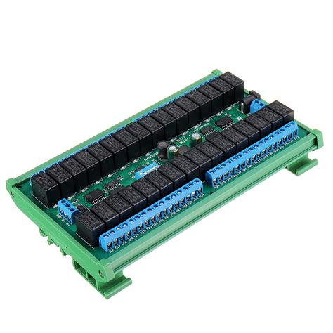 Relays V Channel Rs Modbus Rtu Relay Module With Din Rail