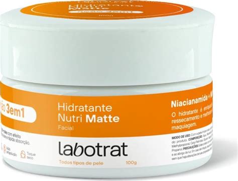 Hidratante Facial Nutri Matte Labotrat 100ml Ação 3 em 1