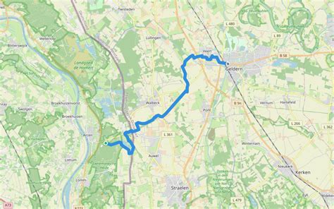 Maas Niederrheinpad A Hiking Trail Geldern Nordrhein Westfalen Pacer