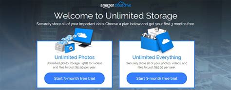 Unlimited Cloud Storage Now Available With Amazon Cloud Drive | Techaeris