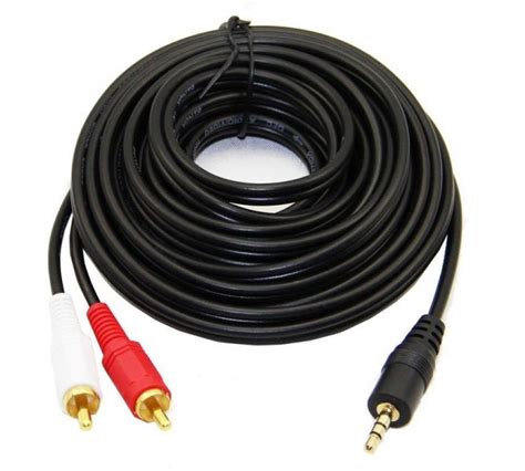 Cabo JACK 3 5 macho para 2RCA macho 5m Casanova Eletrónica