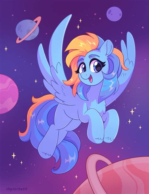 3369937 Safe Artist Skysorbett Oc Oc Only Oc Nebula Pegasus