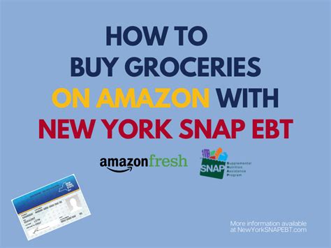 How To Use New York Ebt Online At Amazon 2023 Guide Ny Snap Ebt