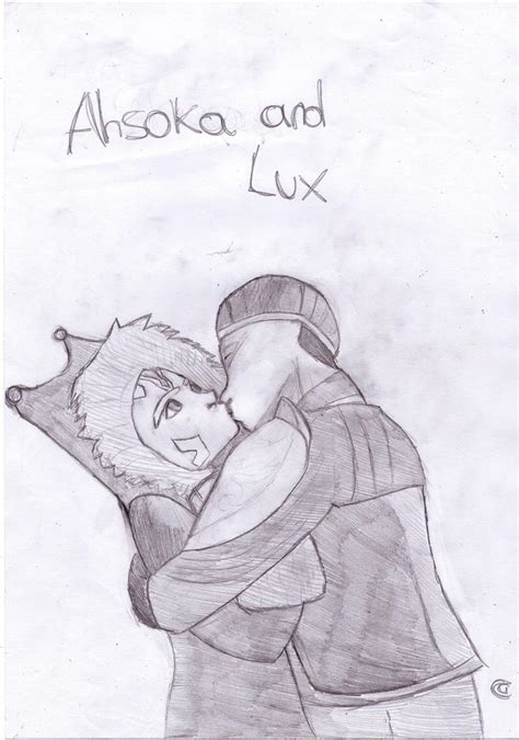 Ahsoka And Lux By Giorgia99 On Deviantart