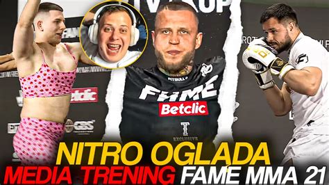 Nitro Ogl Da Media Trening Fame Mma Youtube