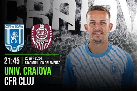 Universitatea Craiova CFR Cluj 0 1 în etapa a șasea din play off