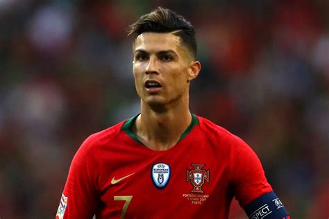 Cr7 Selecao Portugal Cristiano Ronaldo Vestindo A Camisa De Portugal Para A Copa Do Mundo 2018