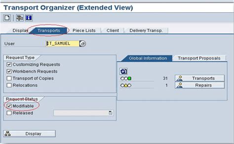 What Is Sap Transport Request How To Importexport Tr