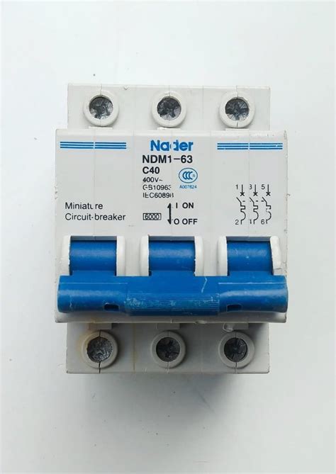 Triple Pole Nader Ndm C Miniature Circuit Breaker At Rs