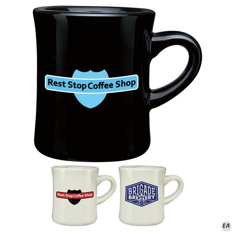 Customized 12 Oz Cuppajo Diner Mug Promotional Coffee Mugs Custom