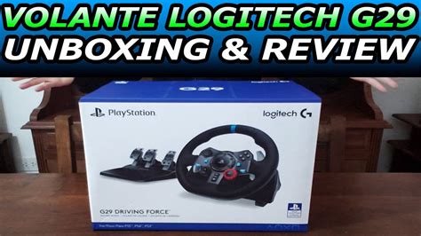 Volante Logitech G29 UNBOXING y REVIEW EN ESPAÑOL Probando Forza