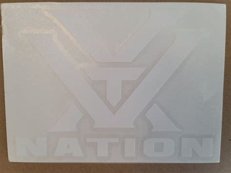 Vortex Optics Logo Die Cut Vinyl Sticker From Vortex 6x45 Ebay