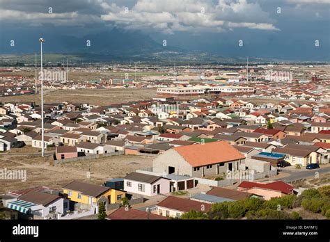 View Over Khayelitsha The Largest Township In Sa Cape Town South