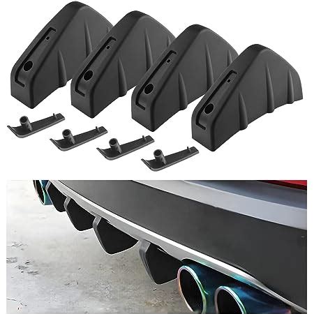 Amazon Pcs Car Rear Lower Bumper Wing Lip Diffuser Anti Crash