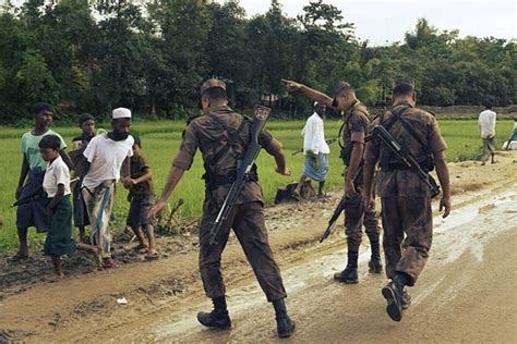 Exclusive Myanmar Soldiers Jailed For Rohingya Killings Freed After