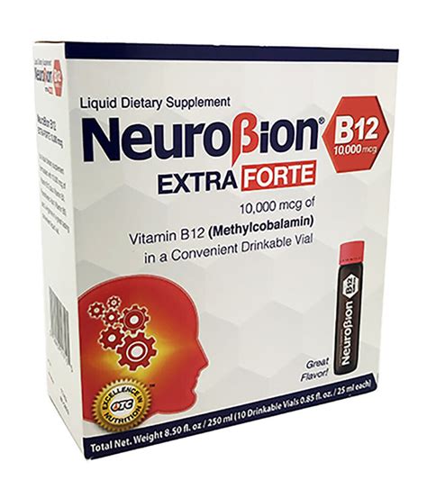 Neurobion Extra Forte B Mcg Vials Extreme Powerful B