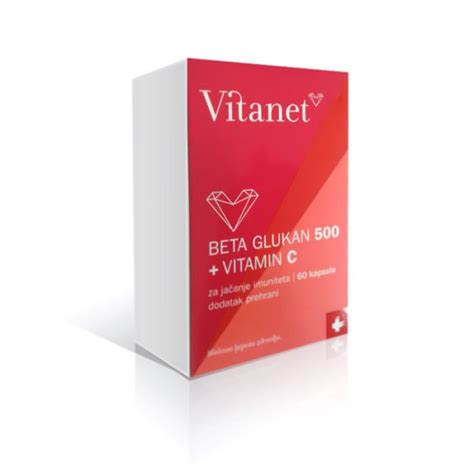 Vitanet Beta Glukan Mg Vitamin C Kapsula Internet Ljekarna