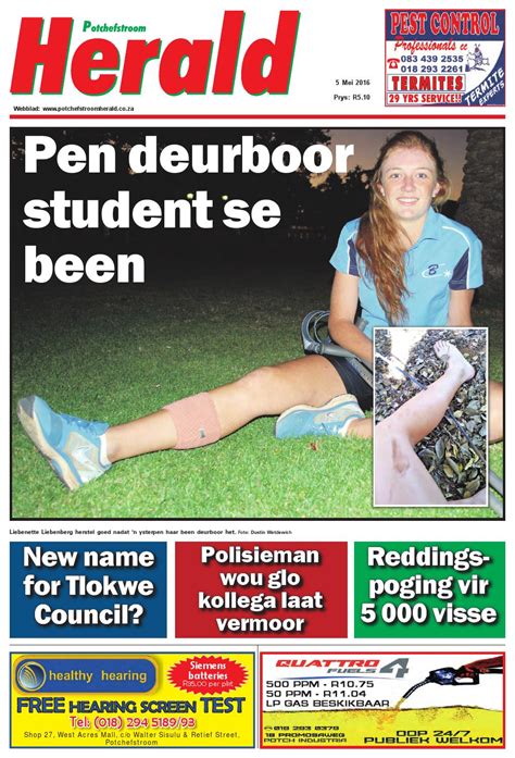 Potchefstroom Herald 5 Mei 2016 By Mooivaal Media Issuu